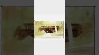 Watercolour environment painting
