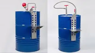 Drum holder for placing filling containers