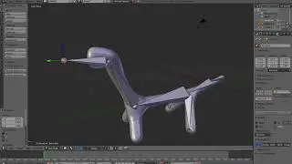 Adding an armature to a blender model