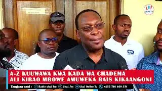 A-Z KUUWAWA KWA KADA WA CHADEMAALI KIBAO MBOWE AMUWEKA RAIS KIKAANGONI POLISI YAENDELEA NA UCHUNGUZI