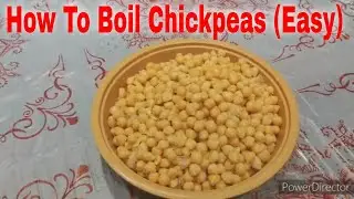 Chickpeas Boil (Without Cooker) | Fast (For Hummus) | Boiling Time | Chane Kaise Ubale Jaate Hain