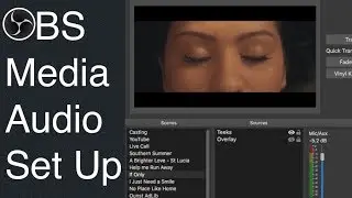 🎧 How to Set Up Media Source (Audio) in OBS