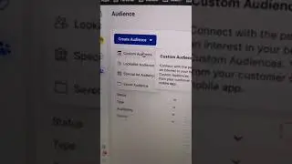 Create custom audience for fb ads! link in bio! 