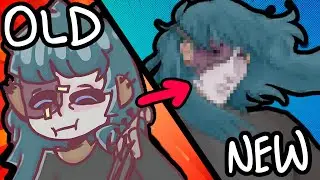 Redrawing my old art!