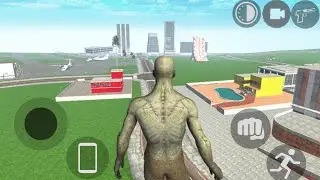 Franklin become a Giant Zombie in indian bike driving 3d