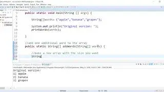 Adding Elements to an Array in Java