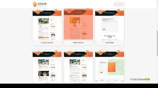 Givest - Charity and Fundraising Vue Nuxt JS Template fundraising vue bootstrap Rika