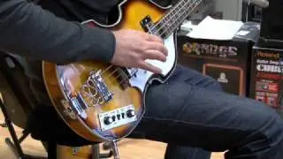 Westfield VB960 Violin Bass Guitar Review by Rikki's Music Shop, Edinburgh