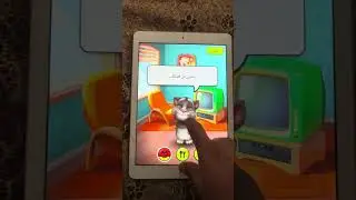 Talking Tom for the first time 😽😍