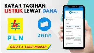 cara membayar listrik lewat aplikasi dana |2024