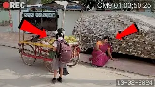 She saved vegetable seller | Awareness Video | Invisible Eye