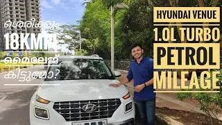 Hyundai Venue Real Life Mileage | 1.0 L Turbo petrol | Owner Review