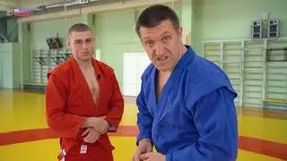 САМБО – Бросок через голову с упором голенью в бедро от Никиты Клецкова