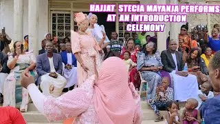 STECIA MAYANJA PERFORMS AT AN INTRODUCTION CELEMONY