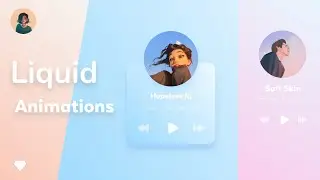 Minimalistic Music Player Widget - Speed Code