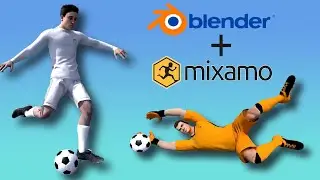How to Combine And Edit  Mixamo Animations in Blender 5.0