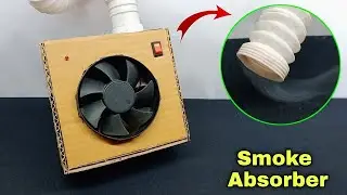 How To Make Soldering Iron Smoke Absorber At Home