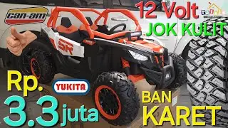 MAVERICK YUKITA 808 Mainan Anak Mobil Aki JEEP Electric Kids Car Toys