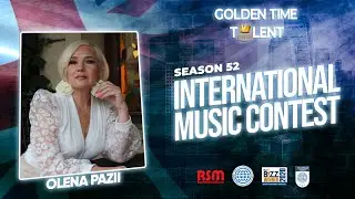 GOLDEN TIME TALENT | 52 Season | Olena Pazii | Cover
