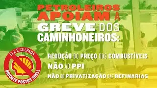 Greve dos caminhoneiros: pela redução dos combustíveis