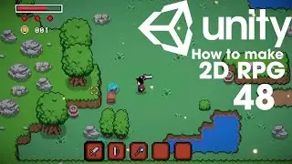 Make an 2D Top Down RPG in Unity (Part48 | Grape Splatter)