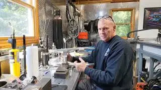 kx85 swingarm shock pivot bushing/bearing removal with home made press.