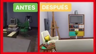 COMO HACER un MINI APARTAMENTO 🏢 || Speed build: Sims 4 URBANITAS [NO CC]