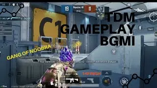 TDM Dethmach Gameplay |BGMI| Best Gameplay with #Gangofnoobra #Bgmi #pubg |Bgmi tdm |Bgmi tdm status