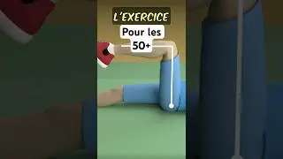 Exercices pour les plus de 50 ans: mobilité de la hanche #hanches #50ans