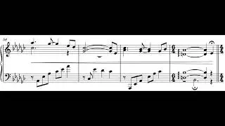 The One You Don't See  - James Woolwine (piano solo, sheet music video)