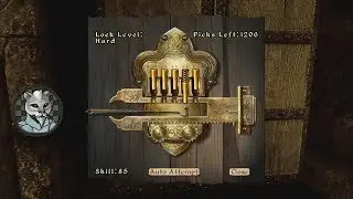 Lockpicking Tutorial in The Elder Scrolls: Oblivion with Security & Alteration