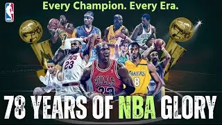 The Complete Story of Every NBA Champion — From 1947 to 2025
