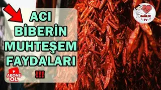 Acı Biberin Muhteşem Faydaları