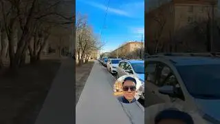 Russia ki galiyan ghumata Hu aaj😃 #russia #indian #moscow #shorts