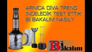 Arnica Trend 2 bıçaklı blender nasıl ve test incelemesi