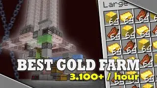 GOLD FARM | 3.100+ ITEM/H | Minecraft 1.21.10