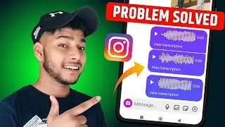 Fix instagram Voice message Problem || Voice Message Play Nahi ho rha today bug fix