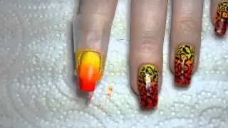 Как сделать маникюр губкой