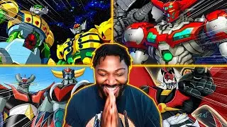 All Go Nagai Dynamic Pro Super Mecha Openings Reaction