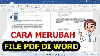 Cara Edit File PDF Menggunakan Microsoft Word