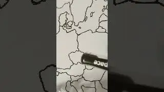 рисуем Европу Чехия