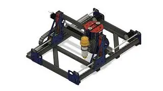 Home made CNC machine - initial plans, Fusion 360
