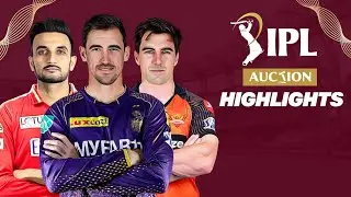 IPL AUCTION :- 2024 highlights || KKR recorded highest bid