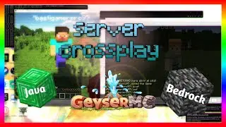 Como hacer un servidor Crossplay entre Minecraft Java y Bedrock | GeyserMC | Floodgate