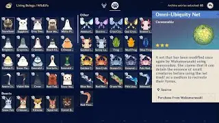 Wildlife Locations to Catch | Genshin Impact