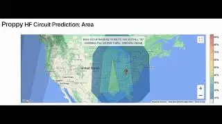 February 2023 80M Propagation Prediction for KYW Net