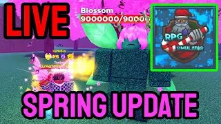 Roblox RPG Simulator | Cherry Blossom Boss Grind!! (LIVE)