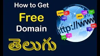 How to Get Free Domain Telugu | Free Domain Registration Telugu | Tech Updates Telugu