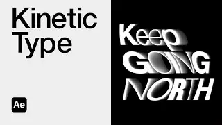 EASY Kinetic Typography in After Effects!