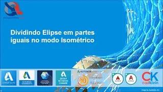 Dividindo Elipse em partes iguais no modo isométrico